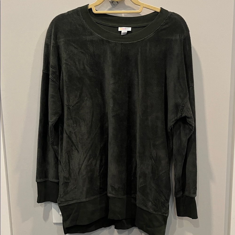 LuLaRoe Dark Green Sweatshirt